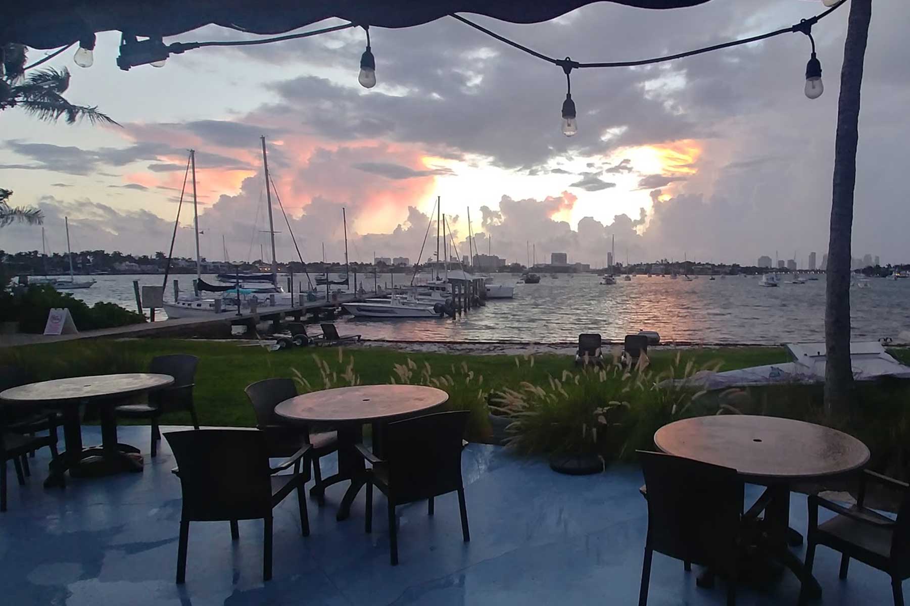 Miami Yacht Club Latitudes Restaurant